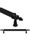 2Pcs 160 mm Ovacık Rustic Metal Handle Matte Black Furniture Cabinet Door Drawer Handle - 2