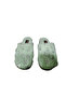 Women's Water Green Plush Indoor Slippers - 6