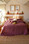 Double Layer Muslin Duvet Cover Set, 100% Cotton Soft Fabric 200X220 cm Murdum