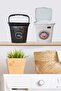 Detergent Holder Set of 2 Washing Machine Look Detergent Box with Handles - 2