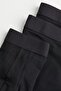 5-Pack Men's Black Boxer Premium Pack 95% Cotton #raisly - 5