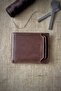 Genuine Leather Kangaroo Wallet and Card Holder / With Gift Box / Leather Keychain Gift - 8