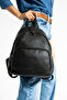 SN 1381 WOMEN'S BACKPACK MULTI COMPARTMENTS BLACK