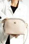 SN 1298 TWO EYES WOMEN'S SLEEVE BAG SHOULDER CROSSBOSS BAG SAND