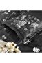 TAÇ - Roxane Satin Double Duvet Cover Set Black - 3