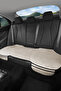 Beige Premium Protector, High Quality Suede Isofix Cushion - Extra Pocket