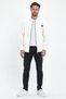 Men's Comfortable Fit Long Sleeve College Jacket - 3