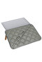 Macbook Air Pro Compatible 15,6 & 16 Inch Laptop Case Quilted Space Gray - 7