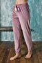 Women's Velvet Dried Rose Single Bottom C1T9N0O2