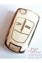Opel Astra H Corsa D Nano Key Case Controller Case Auto Keychain White