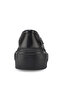 ®| Smart Women's Black 5cm High Special Thick Sole Hard Durable Stylish Style Loafer Shoes - 6