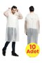 Men's Windproof Hooded Raincoat Eva Raincoat 10 Pieces - 7