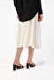 White Satin Skirt - 6