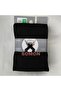 طقم بناتي أسود حراري مكون من قطعتين - 2