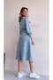 Denim Midi Jeans Dress - Women - 8