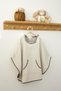 Organic Special Woven 4 Layer Muslin Children's Poncho - Natural Series - 9