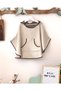 ORGANIC SPECIAL TEXTURED 4-LAYER MUSLIN CHILDREN'S PONCH - NATURAL SERIES - 4