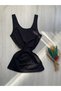 Women's 4-Piece Cotton Undershirt with Rope Straps and Thick Straps - 3