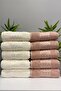 Elissa Havlu 10'lu Set Krem Bej