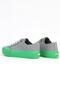 BN-31124 Gray Green High Sole Women's Sneakers - 3