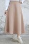 Scuba Skirt - Camel - 3