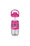TKK 550ml Cool Silicone Body Children's Water Bottle with Soft Straw