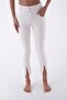 High Waist Mom Fit Women's Jeans - Extra Stitching and Slit Pocket