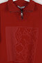 Boy's Burgundy Half Zipper High-Rise Sweatshirt - 2
