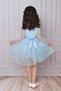 Girls' Buckled Dress Girls' Dress Tulle Lace Dress - 2