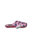 Women's Pink-Blue Floral Patterned Daily Ultra Light Indoor Slippers - 6
