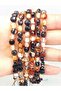 Agate Stone FLAT Facet Cut 6x4mm Unisex Double Bracelet (42810) - 3