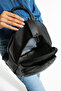 SN 1381 WOMEN'S BACKPACK MULTI COMPARTMENTS BLACK - 4