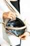 SN 1298 TWO EYES WOMEN'S SLEEVE BAG SHOULDER CROSSBOSS BAG SAND - 4