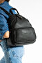 SN 1381 WOMEN'S BACKPACK MULTI COMPARTMENTS BLACK - 2