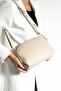 SN 1298 TWO EYES WOMEN'S SLEEVE BAG SHOULDER CROSSBOSS BAG SAND - 3