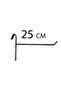 100 Pieces, 25 Cm, Metallic Painted Wire Board Hook, Shelf Hook, Board Wire, Shelf Wire, Hanger Wire