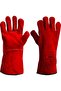 Max Safety Welder Gloves Red - 2