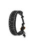 Men's Natural Stone Bracelet - Natural Hematite Stone Macrame Adjustable Men's Bracelet