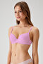 حزمة اقتصادية مكونة من قطعتين 6805 Oطقم حمالة صدر صغيرة من Pink Anthracite Underwire Push Up (مع حزام قابل للإزالة) - 2