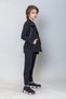 Boy's Black Open Front Jacket - 4