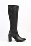 ® | PC-52427-3076 Black Skin - Women's Heeled Boots