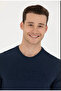 BASE. Polo Assn. Men's Navy Blue Basic Sweatshirt G081SZ082.000.1639122.VR033TEKSPOR - 2