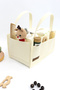 Felt Mother Baby Care Bag, Newborn Changing Organizer, Portable Organizer, Beige - 4