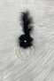 Black Bridesmaid Bracelet, Bride to Be, Bachelorette Party, Wedding, Henna Night Bracelet 10 Pieces - 4