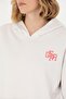 Women's Stone Hooded Sweatshirt Asil'Ce ButikHome - 6