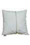 Digital Printed Throw Pillow Cover with Black Color and White Writing Letter A - 3