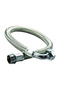 1 1/2" 16 Bar Stainless Braided Booster Hose Elbow Flex Hose (Fitting & Nipple) 100 cm
