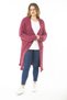 Women's Large Size Colorful Knitwear Thick Cardigan 65N37137 - 4
