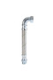 1" 16 bar Stainless Braided Booster Hose Elbow Flex Hose (Rakor & Nipple) 100 Cm - 2