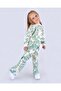 Girl's Batik Patterned Bottom-Top Set - 4